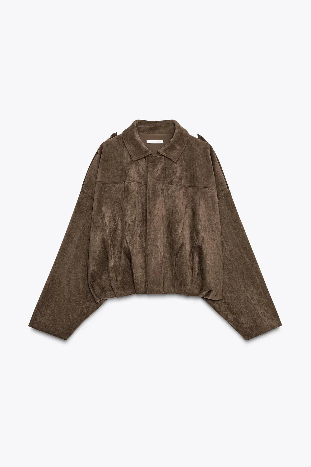 Celestelle™ | Veste Oversize Suédée – Élégance Décontractée