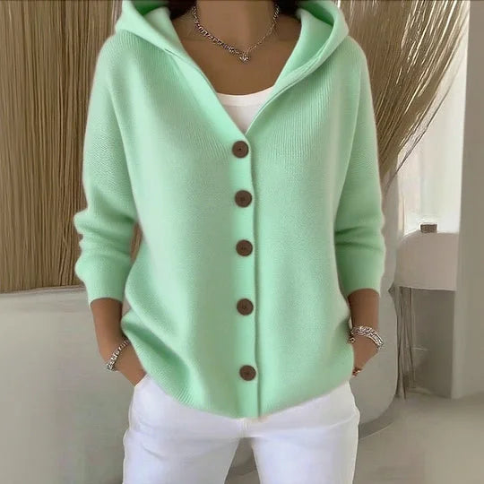 Celestelle™ | Gilet à capuche avec boutons