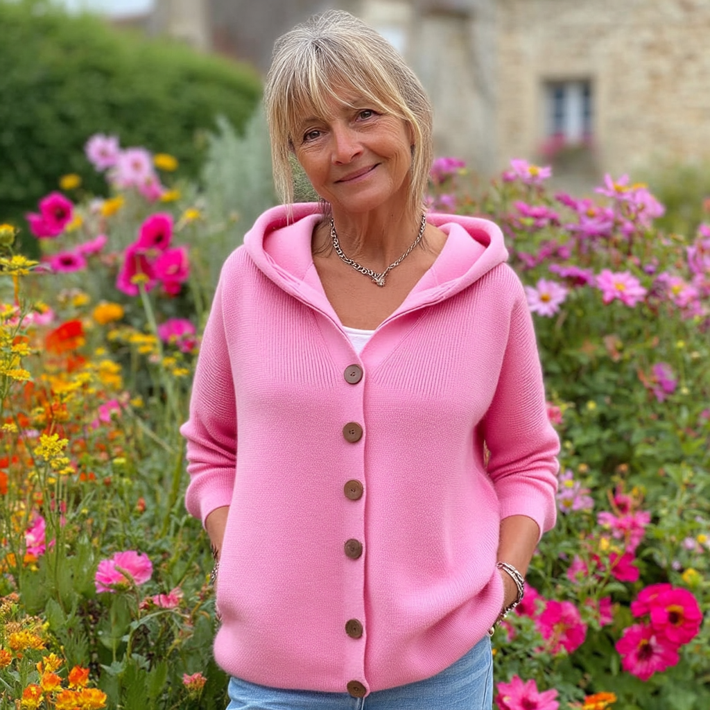 Celestelle™ | Gilet à capuche avec boutons
